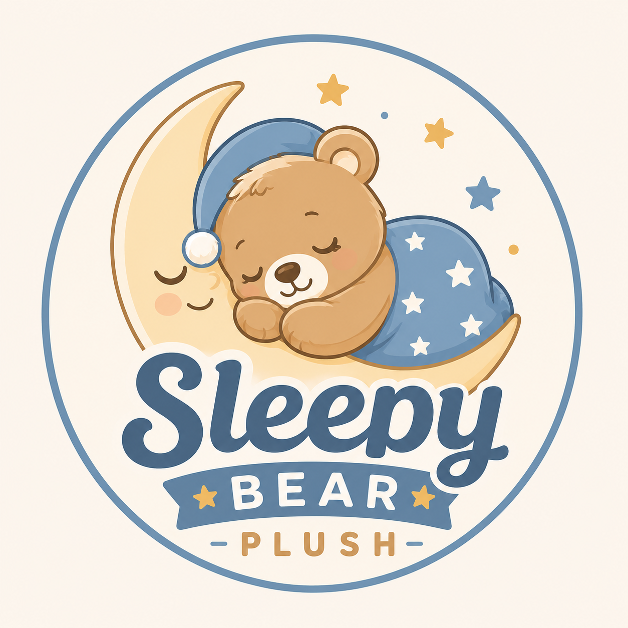 Sleepy Bear Plush